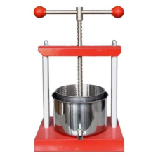 4-Home Rozsdamentes acél kézi gyümölcsprés, 3 l konyhai eszköz