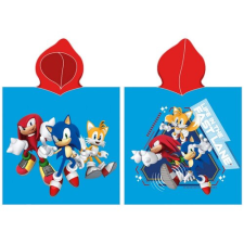 4-Home Sonic the Hedgehog and Friends gyerek poncsó, 55 x 110 cm lakástextília