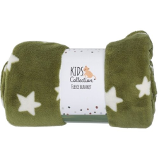4-Home Star fleece takaró zöld, 130 x 160 cm lakástextília