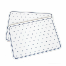 4-Home Virágok parafa alátét fehér, 29 x 21 cm, 2 db-osszett konyhai eszköz