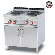  4 KÖRLAPOS ELEKTROMOS TŰZHELY ALUL NYITOTT TÁROLÓVAL (PC-78ET) tűzhely