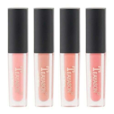 4 matt folyékony rúzsból álló készlet, Teayason, Matte, Baby Got Peach rúzs, szájfény