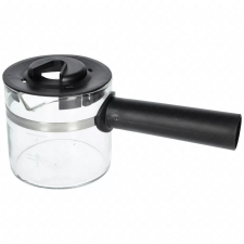  4 személyes Kiöntő, fekete, nyéllel, tetővel HAUSMEISTER, VINCHI, DYRAS kávéfőző kisháztartási gépek kiegészítői