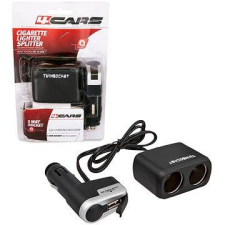 4Cars Roztrojka zapalovače kombinovaná 12/24V S USB autóponyva