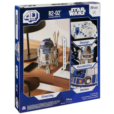 4D Build Puzzle Star Wars, R2 D2 3D robot puzzle, kirakós