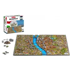 4D Cityscape Puzzle játék 1200 darabos Budapest puzzle, kirakós