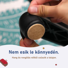 4db Barna Szilikon Bútor Láb Védő – Padlókarcolás Elleni Védelemhez bútor