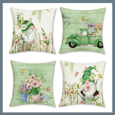  4db Tavaszi Virágos Párnahuzat 50x50cm 601100107807174-50 lakástextília