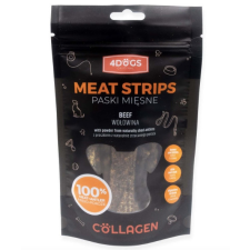  4Dogs Original Marhahúscsík Jutalomfalat Szarvasagancsporral 100 g jutalomfalat kutyáknak