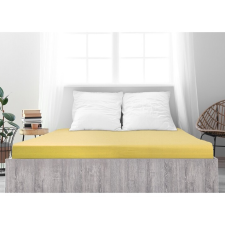 4Home Ideál jersey lepedő sárga, sárga, 180 x 200 cm lakástextília