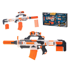  4in1 BLASTER fegyver MODULAR KARBIN + 30 töltény katonásdi