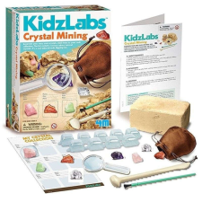  4M KidzLabs Kristálybányász Készlet - Ásványgyűjtő Játék oktatójáték