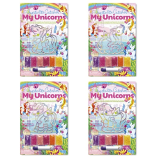 4M Kristálykép készítő Unikornis  Ajánlott 3-6 éves korig lányoknak (43982) kreatív és készségfejlesztő