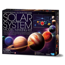 4M Nagy 3D foszforeszkáló Naprendszer készlet 55548 kreatív és készségfejlesztő