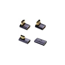 4smarts HDMI 8k adapter szett, 4db, lila-arany kábel és adapter