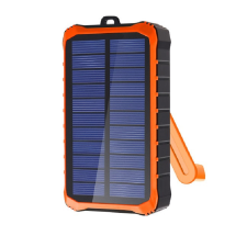 4smarts Solar Prepper Power Bank 12000mAh - Fekete (4S456633) power bank