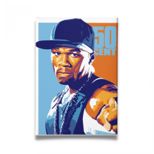 50 Cent - Vászonkép grafika, keretezett kép