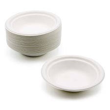 50 db papír mélytányér - 400 ml party kellék