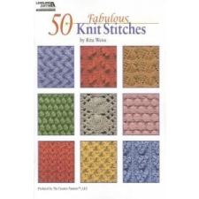  50 Fabulous Knit Stitches – Rita Weiss idegen nyelvű könyv