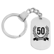 50 legenda – kulcstartó (tetszőleges számmal) több formában kulcstartó