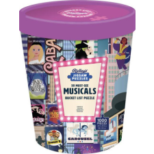  50 Must-See Musicals Bucket List 1000-Piece Puzzle idegen nyelvű könyv