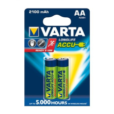 Varta Tölthető elem, AA ceruza, 2x2100 mAh, előtöltött Longlife Accu tölthető elem