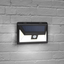 55286 Mozgásérzékelős szolár reflektor, 3 COB LED kültéri világítás
