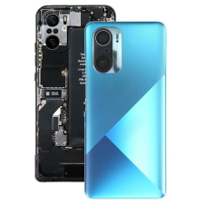 56000CK11A00 Gyári akkufedél hátlap - burkolati elem Xiaomi Poco F3, kék mobiltelefon, tablet alkatrész