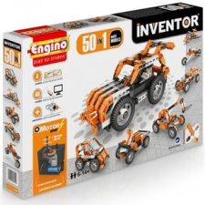 Engino 50 az 1-ben motorizált modellek kréta, festék és papír