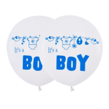 5 darabos latex lufi szett – Babaváró – It’s a boy – 30 cm party kellék