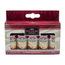 5 db-os aromaterápiás illatos olajos csomag, Citrom, Kingaroma, 10 ml illóolaj