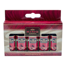 5 db-os illatos olajos csomag aromaterápiához, Rózsa, Kingaroma, 10 ml illóolaj