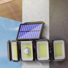 5 paneles forgatható 300LED-es szolár lámpa kültéri világítás