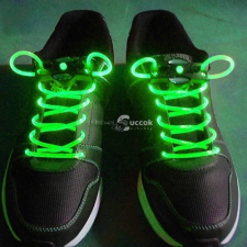  (5 színből választhatsz) 1 pár LED cipőfűző (zöld) férfi ruházati kiegészítő
