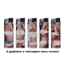 5db Öngyújtó PROF elektromos sexy csajos 41804621 (5db/szett) konyhai eszköz