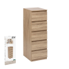  5five Dolo 5 fiókos komód 118 cm 193605