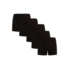  5PACK fekete Nedeto férfi klasszikus boxeralsó (5NDTT001) XL