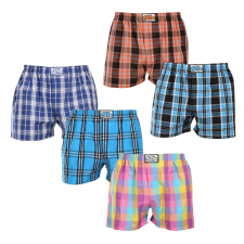 5PACK férfi bő szárú boxeralsók Styx klasszikus gumipánt többszínű (5A102230) XL férfi alsó