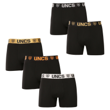 5PACK férfi boxeralsók UNCS fekete (24Z162PSPP) L férfi alsó