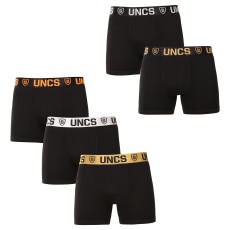  5PACK férfi boxeralsók UNCS fekete (24Z167PSPP) L