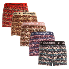 5PACK lányok boxeralsó lábszárral Gianvaglia többszínű (813) 92 gyerek alsó