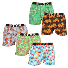  5PACK Tarka Férfi boxeralsó art Styx sport gumi (5B1332356) M