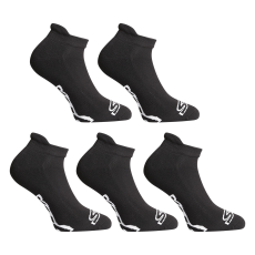  5PACK zokni Styx alacsony fekete (5HN960) L