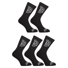  5PACK zokni Styx magas fekete (5HV960) S