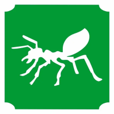  5x5 cm-es Csillámtetoválás sablon -Hangya 274 csillámtetoválás