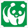  5x5 cm-es Csillámtetoválás sablon - Panda 450