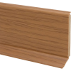 60 laminált szegélyléc natúr tölgy 15 mm x 60 mm hosszúság: 2550 mm