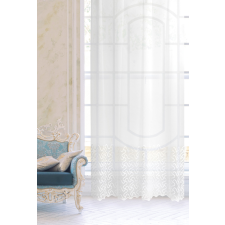  61120/280-102 ekrü hímzett függöny lakástextília