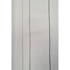  61163/295-906 ezüst csíkos fényáteresztő ÓZS lakástextília