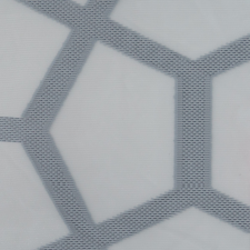  61175/320-918 mist hímzett geom. mintás fényát.ÓZS lakástextília